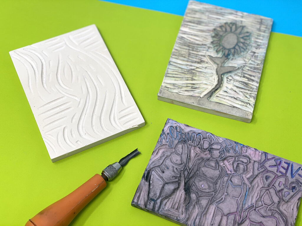 4 Unexpected Ways to Use the Same Linoleum Block - The Art of Education  University